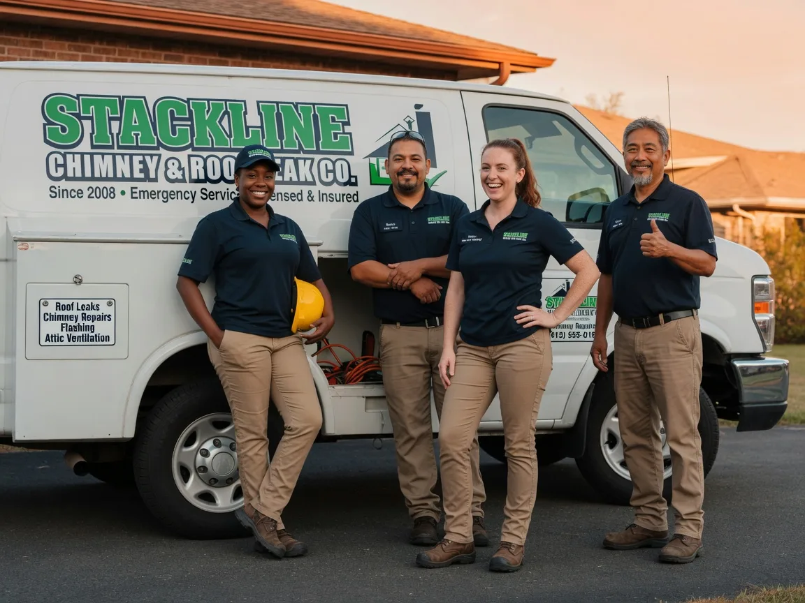 Chimney flashing repair company in Sherwood, TN